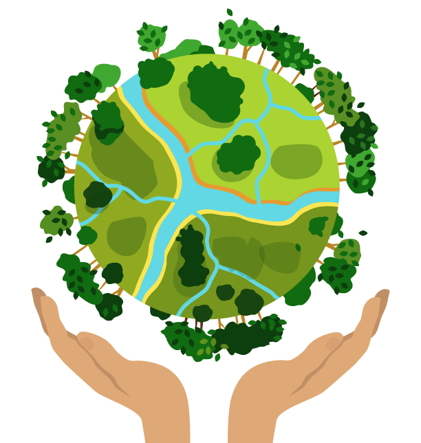 Earth Day Transparent Images Png (gold, olive, salmon, green, black)