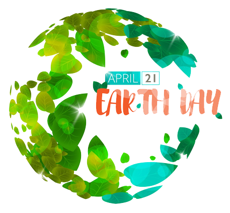 Earth Day Transparent Png (silver, gray, white)