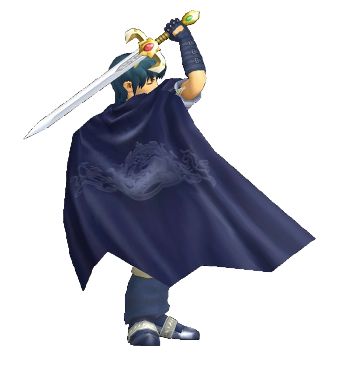 Marth Fire Emblem Png Transparent Image (white, indigo)