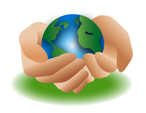 Earth In Hands Png Pic (pink, gray, olive, white, black)