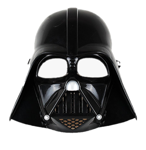 Darth Vader Helmet Png File (black, white)