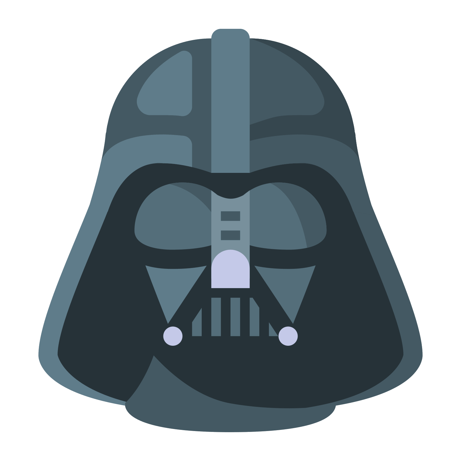 Darth Vader Helmet Png Free Download (gray, black, indigo)