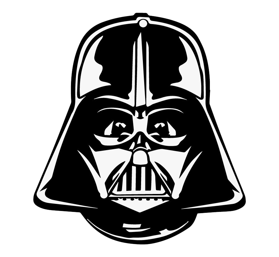 Darth Vader Helmet Png Photos (black, white)