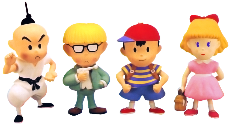 Earthbound Png (yellow, black, gold)