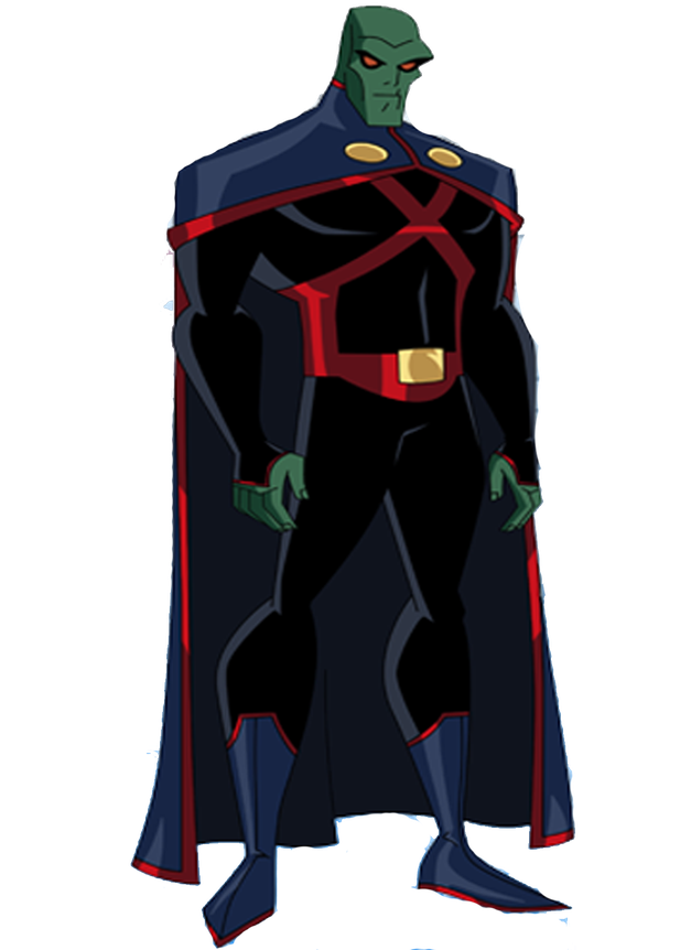 Martian Manhunter Png Photo (navy, black)