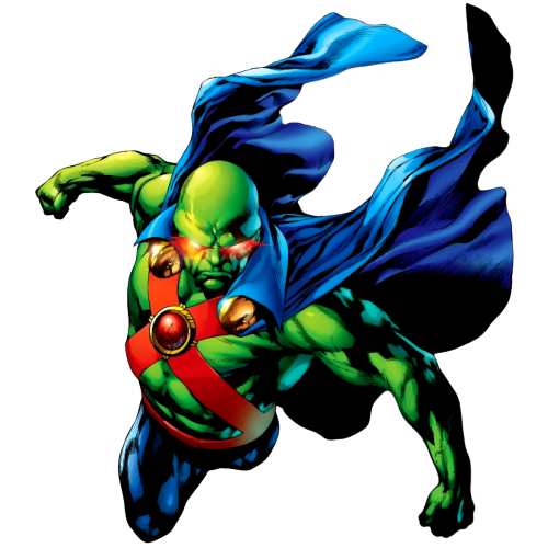 Martian Manhunter Png Picture (black)