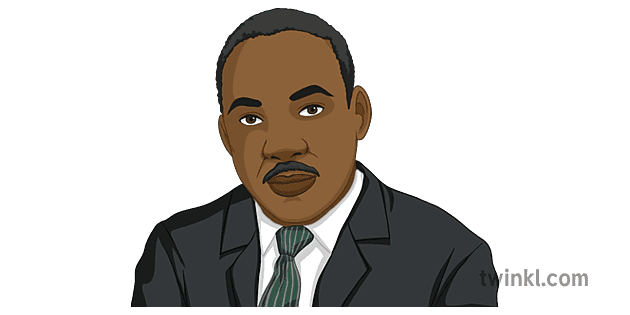 Martin Luther King Jr Transparent Png (gray, indigo, olive, black, white)