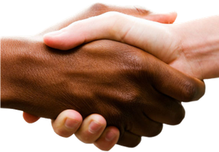 Partnership Hand Shake Png Clipart (black)