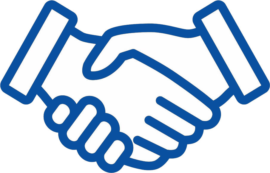 Partnership Hand Shake Png Transparent Image (teal, black, white)