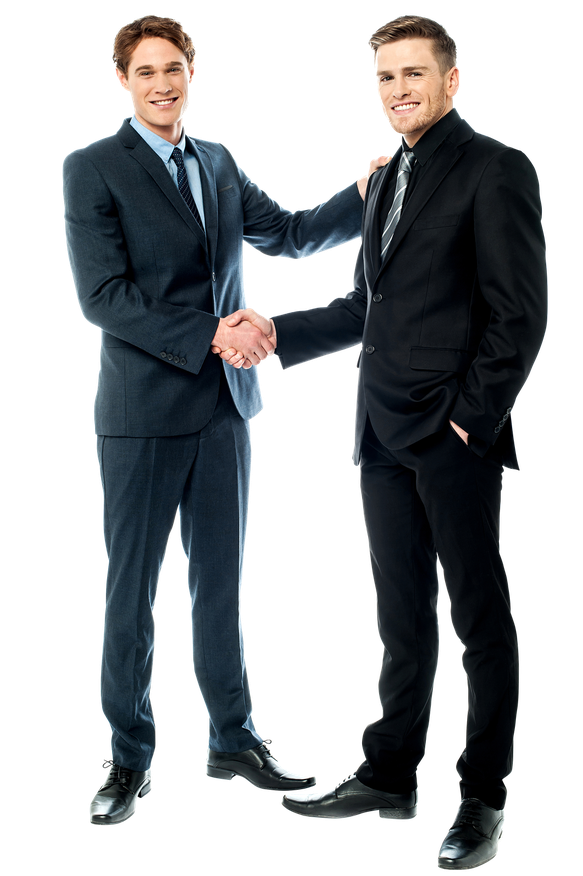 Partnership Hand Shake Transparent Png (black)