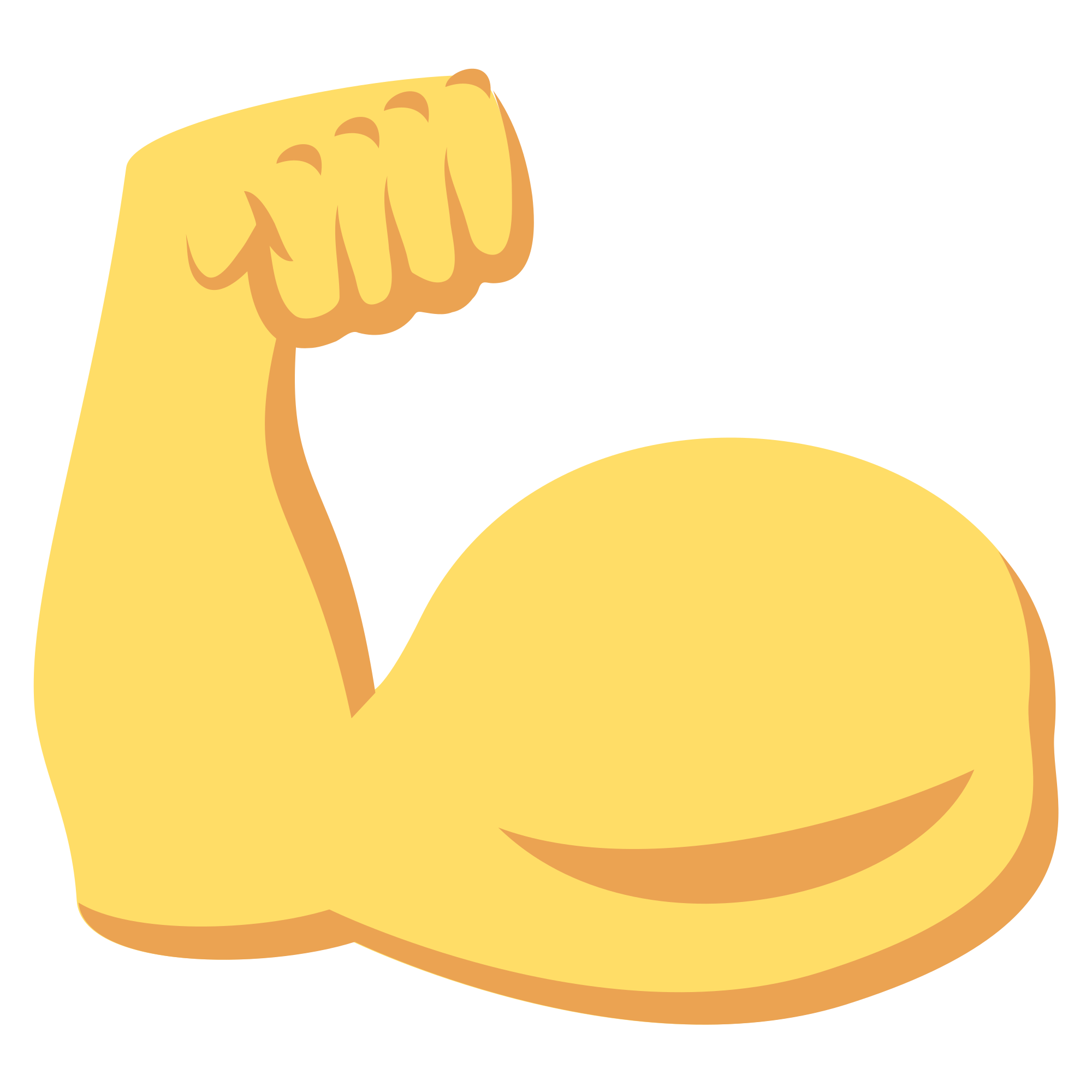 Cartoon Arms Png Isolated Image (black, salmon)