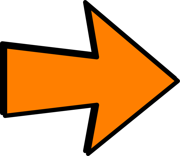 Cartoon Arrow Png Hd (white, orange, black, chocolate)