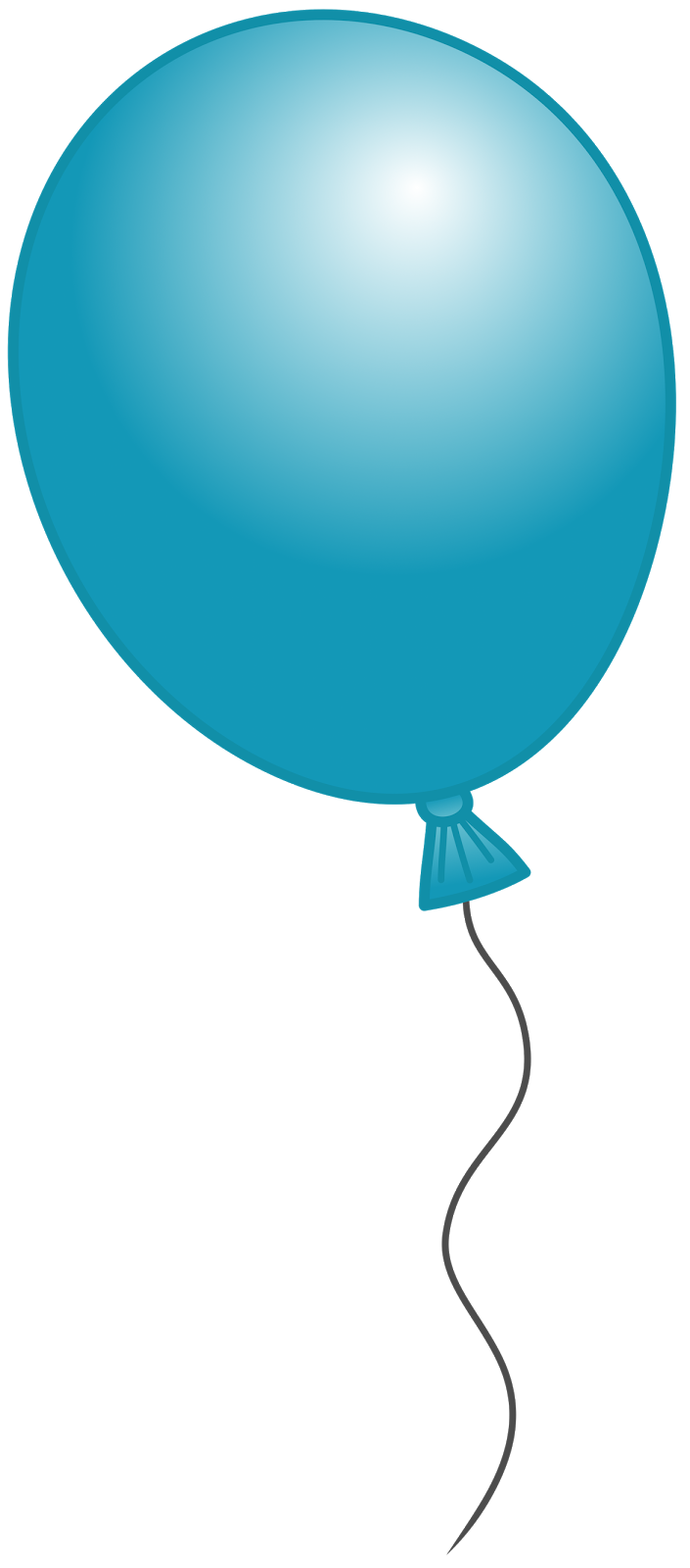 Cartoon Balloon Png Hd (black, teal, silver)