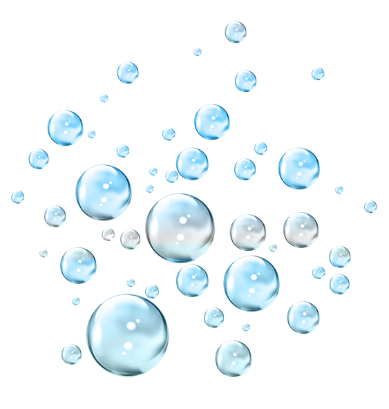 Cartoon Bubble Png Photo (black, white, lavender)