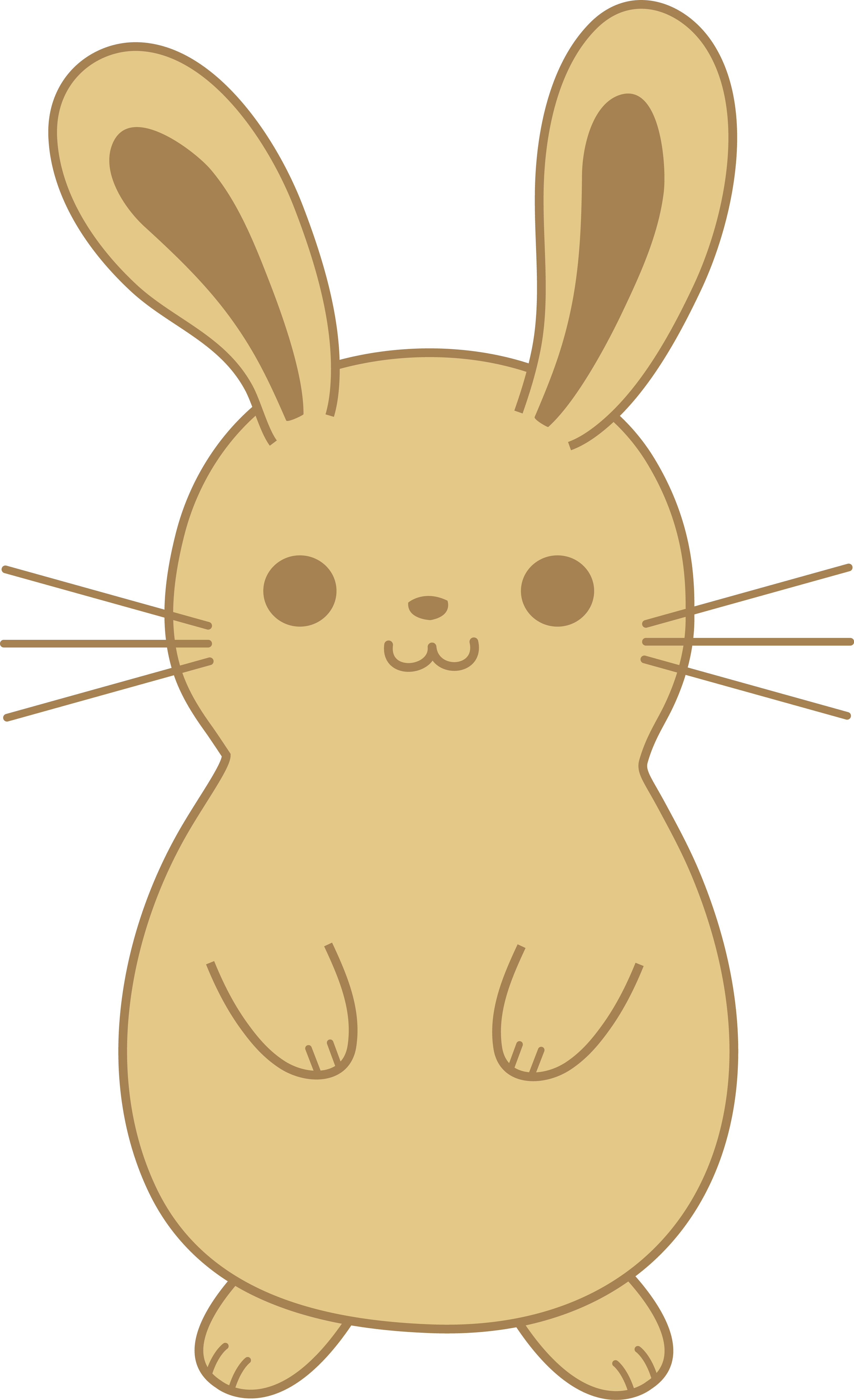 Cartoon Bunny Png Isolated Pic (gray, silver)