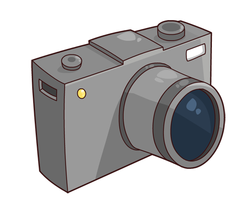 Cartoon Camera Png Free Download (black, gray, indigo, navy)