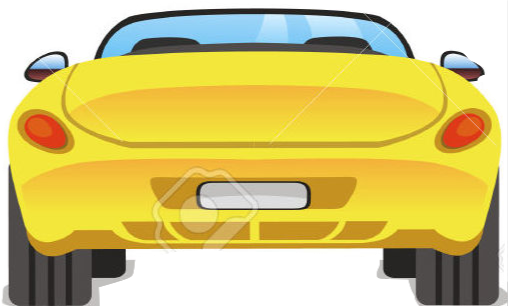 Cartoon Car Png Pic (gold, black, white)