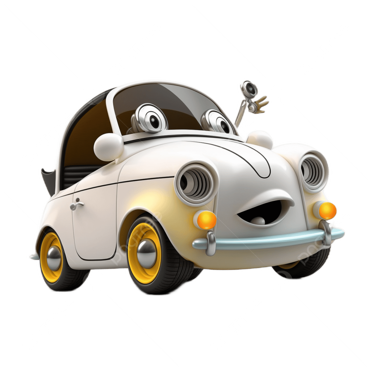 Cartoon Car Png Picture (gray, white)