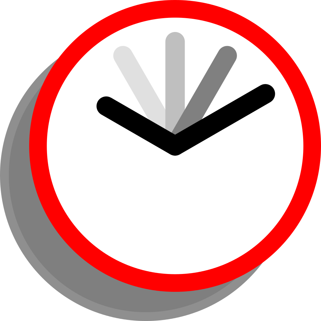 Cartoon Clock Png Isolated Hd (silver, red, white, black, lavender)