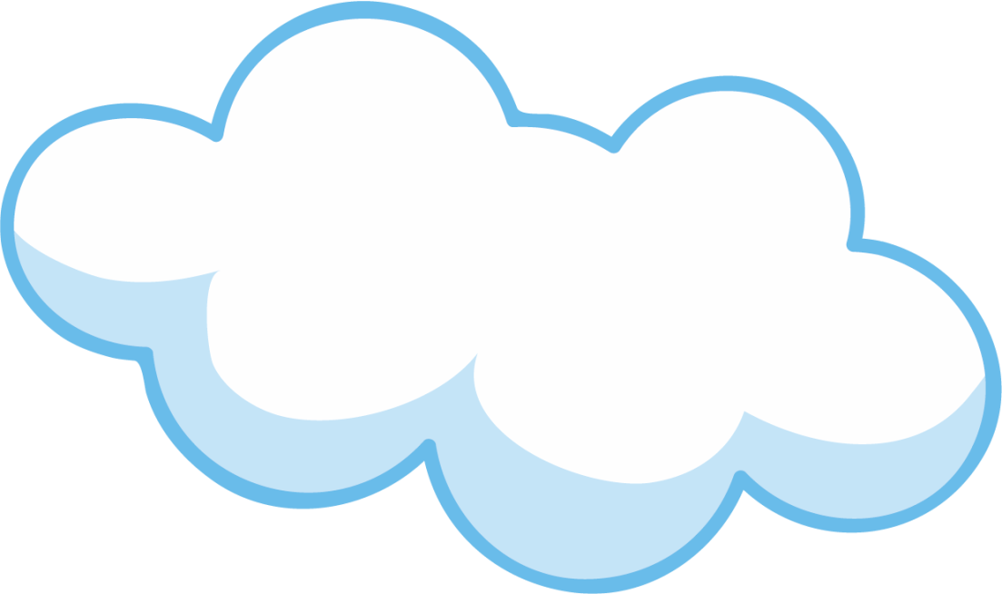 Cartoon Cloud Png Isolated Pic (white, lavender)