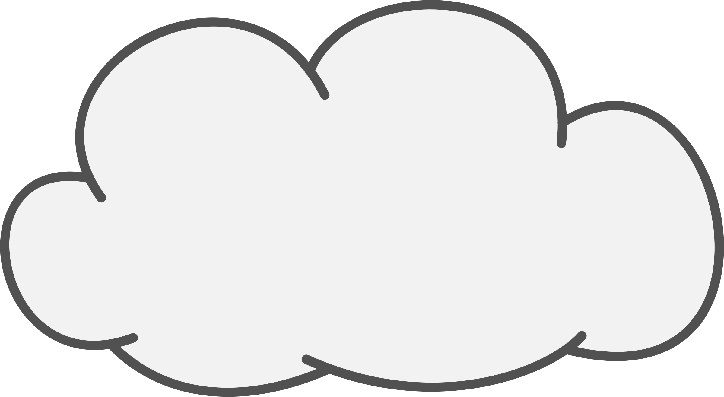 Cartoon Cloud Png Transparent (black, white, lavender)