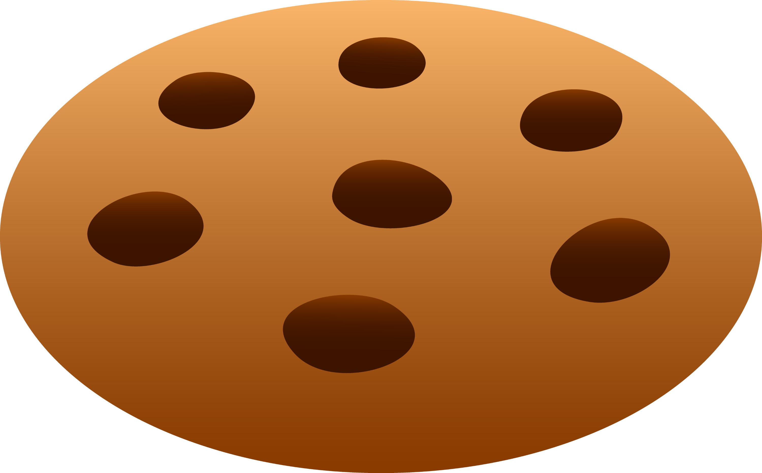 Cartoon Cookie Png Photo (black, chocolate, olive)