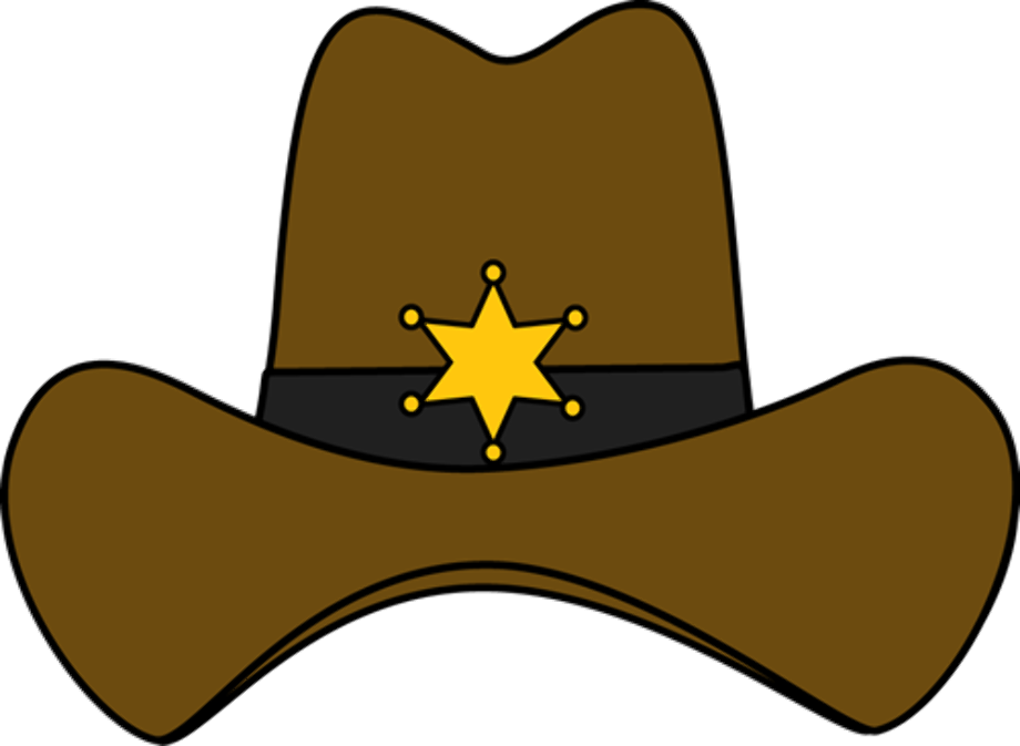 Cartoon Cowboy Hat Png Transparent (black, olive, gold)