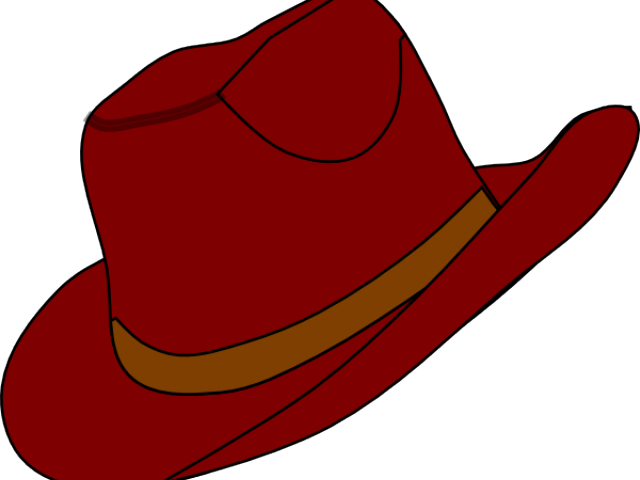 Cartoon Cowboy Hat Png (black, olive, maroon)