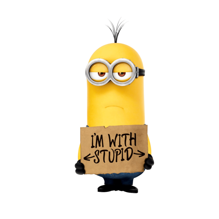 Cartoon Despicable Me Png Transparent Image (black, salmon, gold)