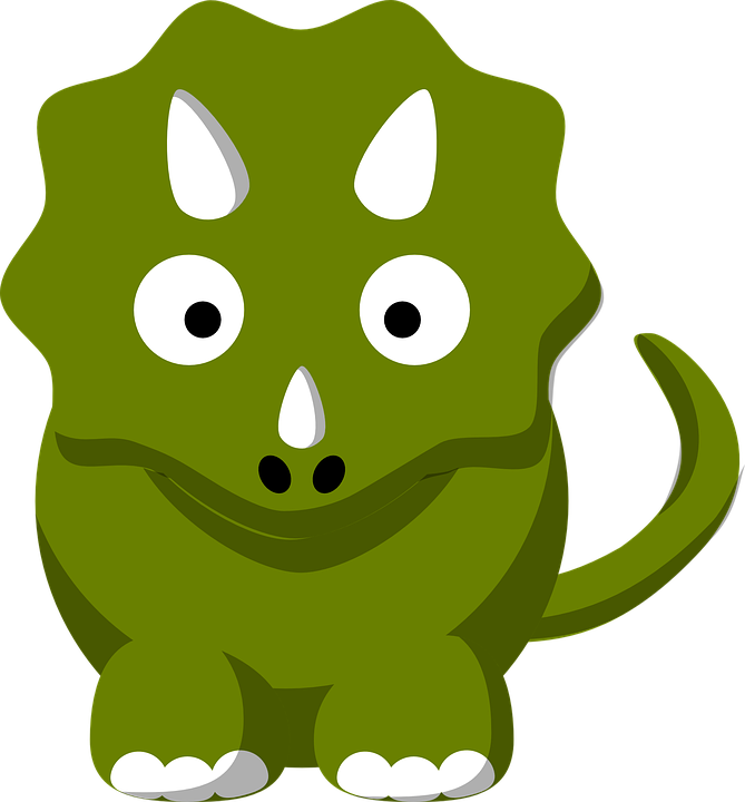 Cartoon Dino Png Hd (black, white, olive)