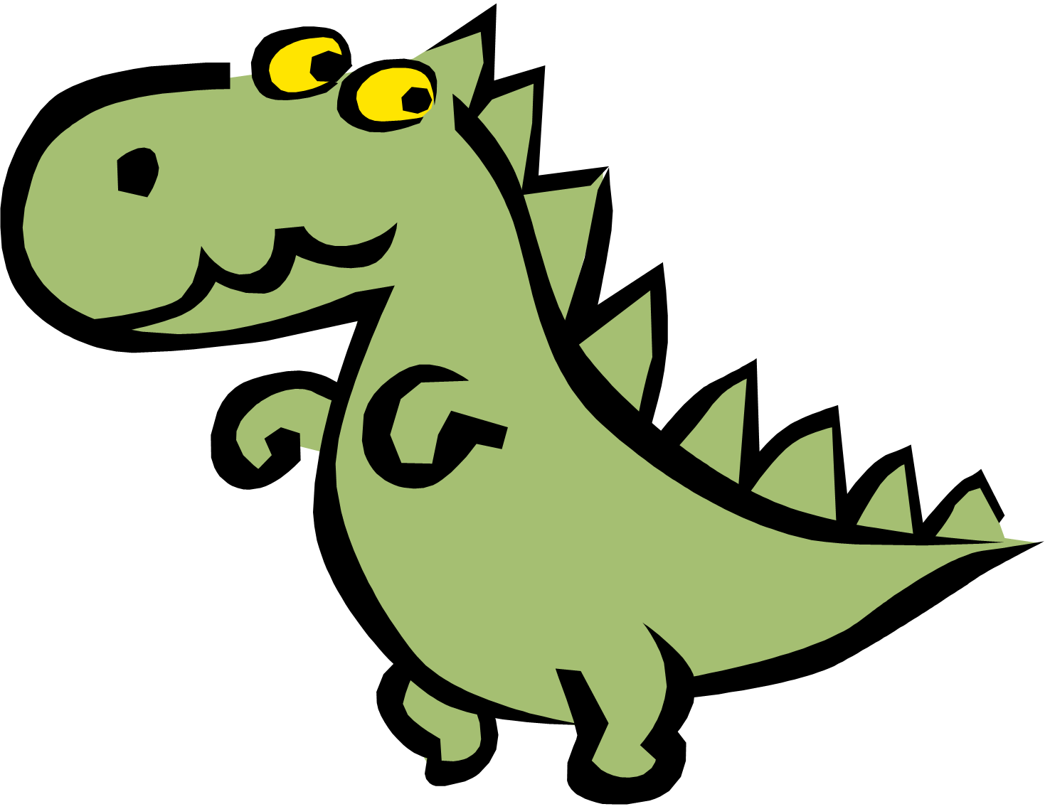 Cartoon Dino Png Isolated Hd (black, gray, silver)