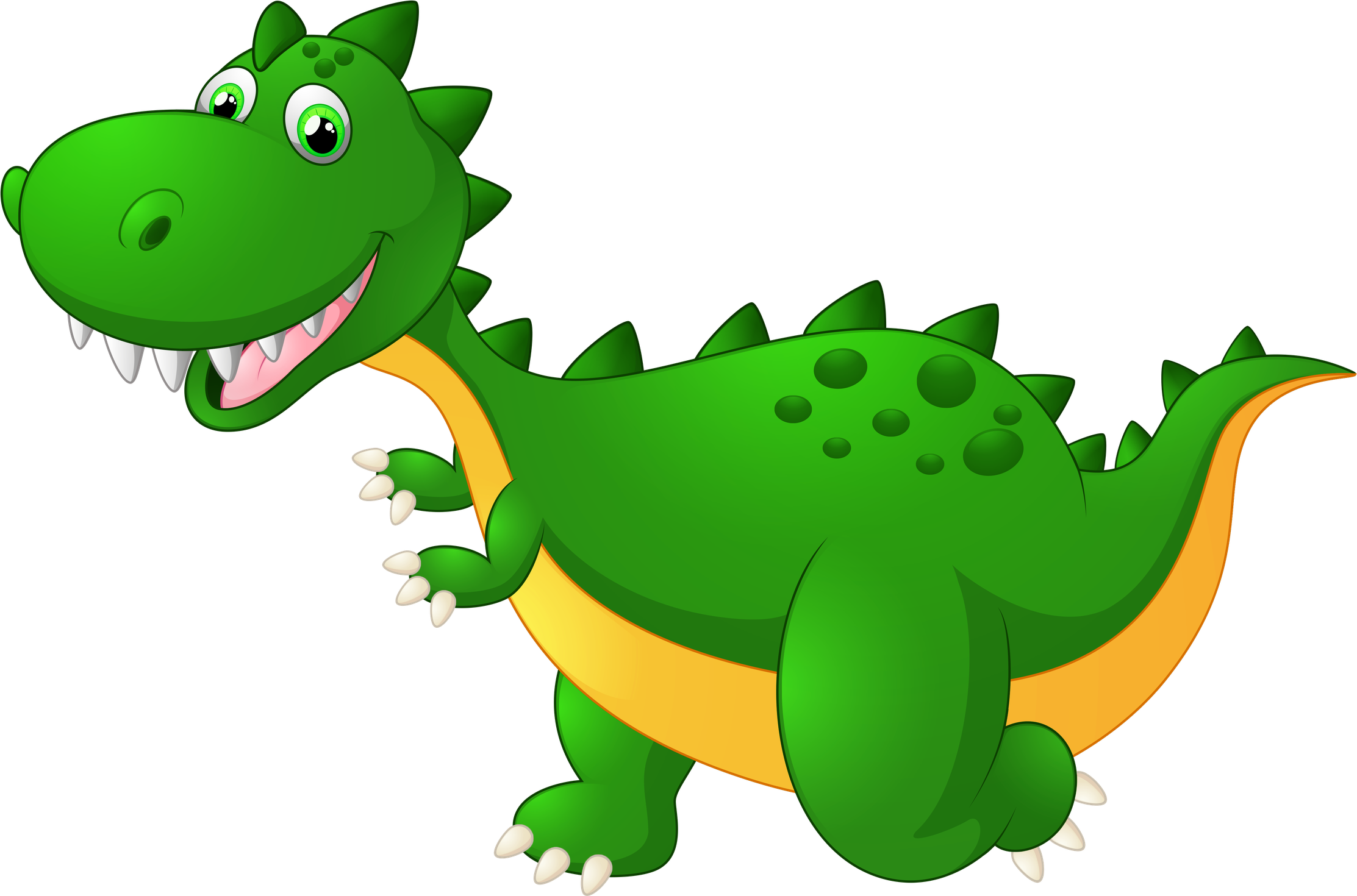 Cartoon Dinosaur Png Isolated Pic (black, green)