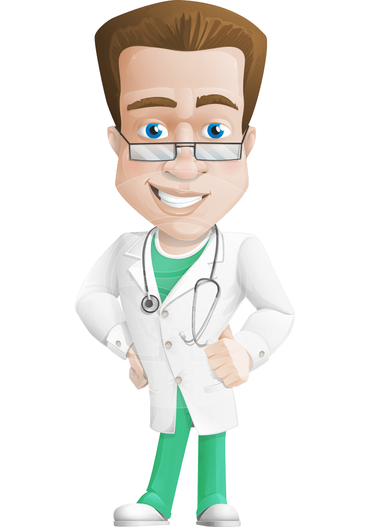 Cartoon Doctor Png Isolated Pic (black, white, lavender)