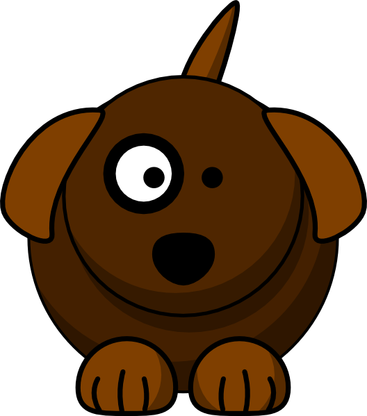 Cartoon Dog Png Isolated File (white, black, maroon)