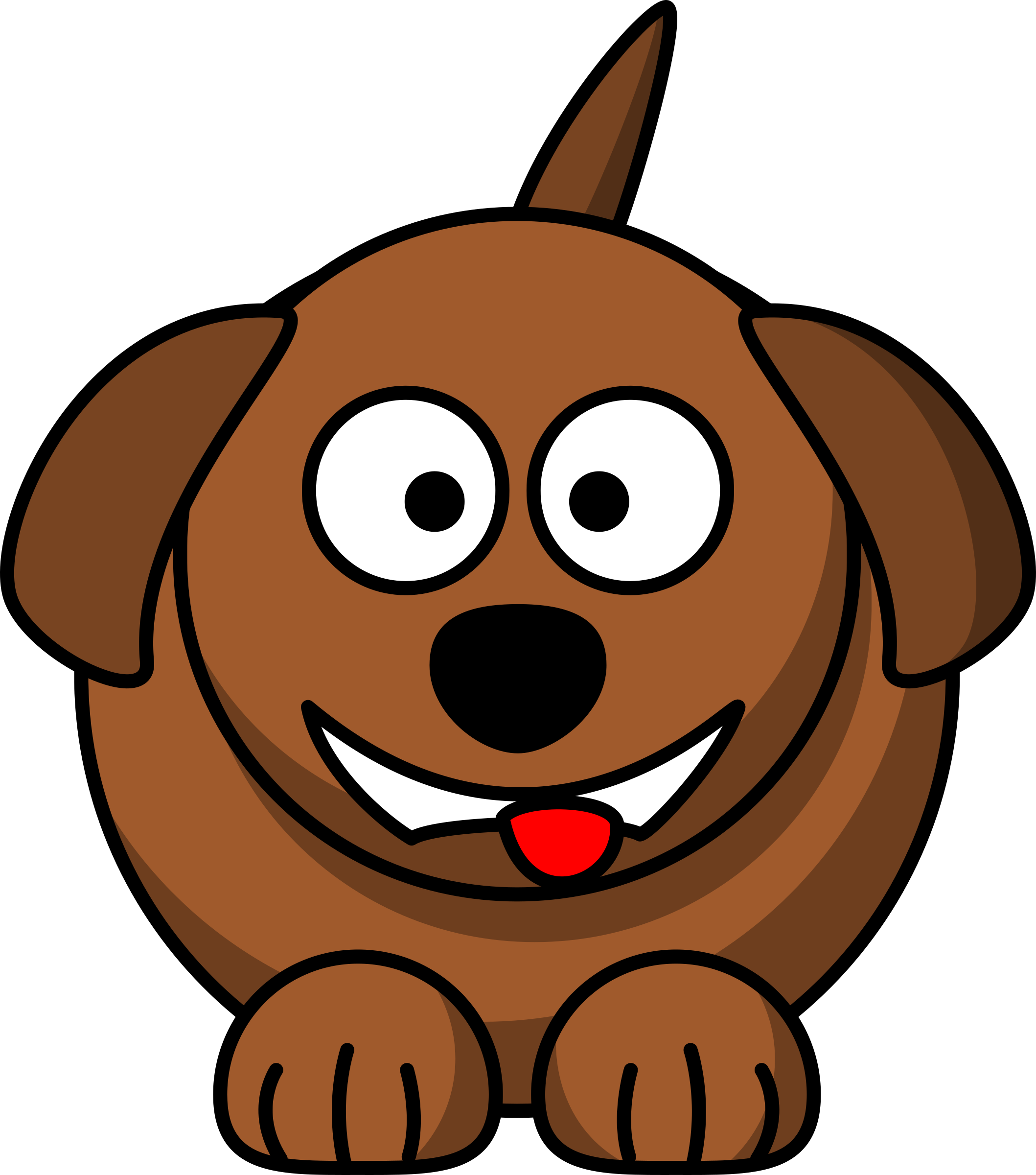 Cartoon Dog Png Photos (chocolate, maroon, black, white, olive)