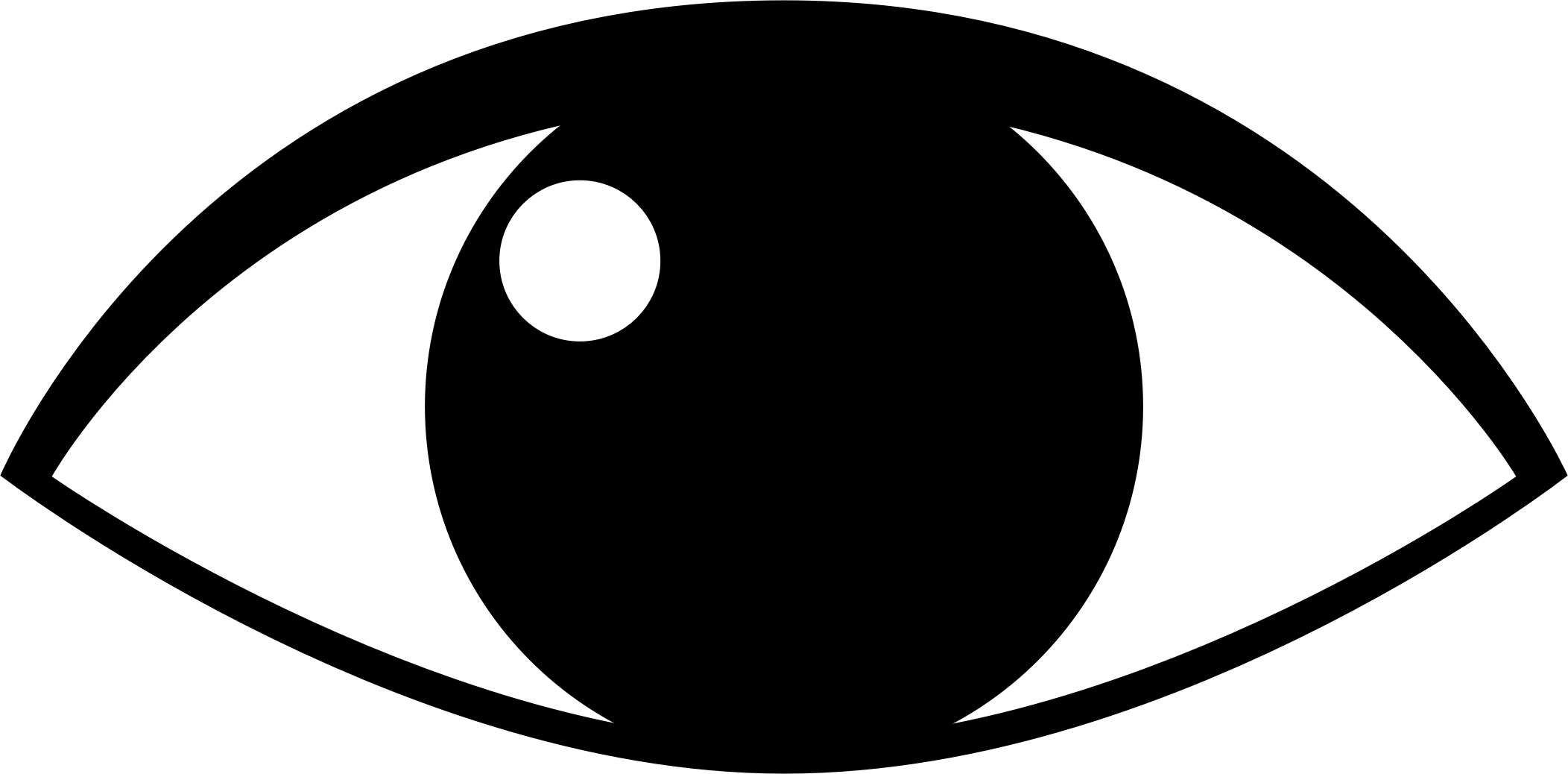 Cartoon Eye Png Photo (black, white, indigo, lavender)