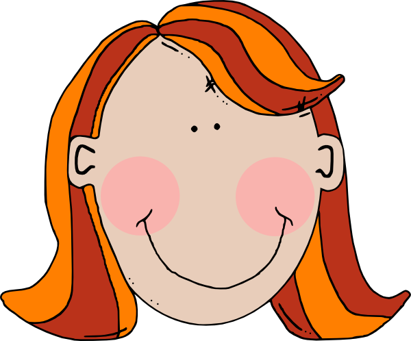 Cartoon Face Transparent Png (white, pink, orange, chocolate)