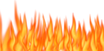 Cartoon Fire Png Isolated Pic (black, chocolate)