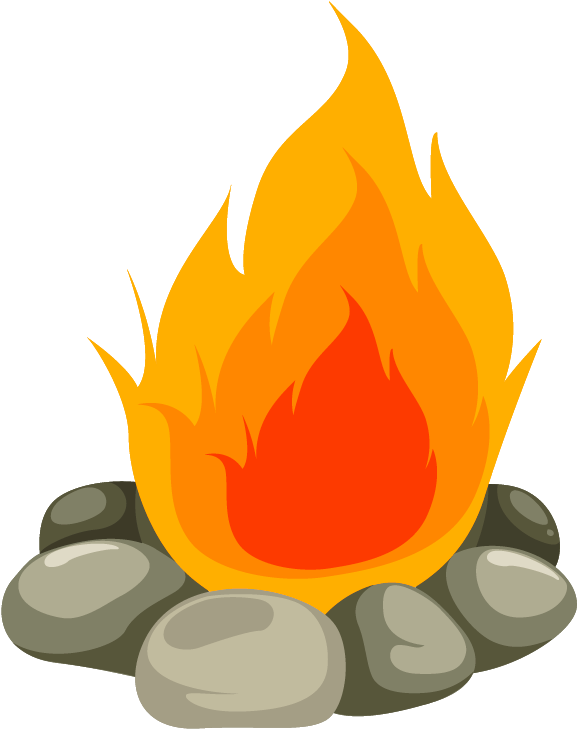 Cartoon Fire Png Photos (orange, silver, red, black, gray)