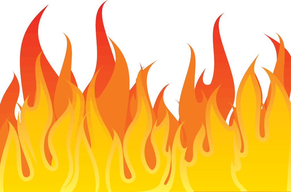 Cartoon Fire Png Picture (white, chocolate, gold)