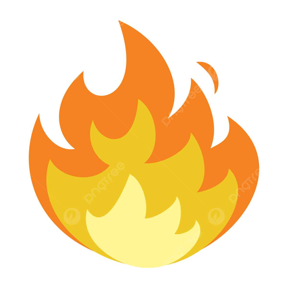 Cartoon Fire Png (chocolate, beige, black, gold)