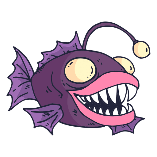 Cartoon Fish Png Isolated Pic (purple, white, plum, beige, gray)