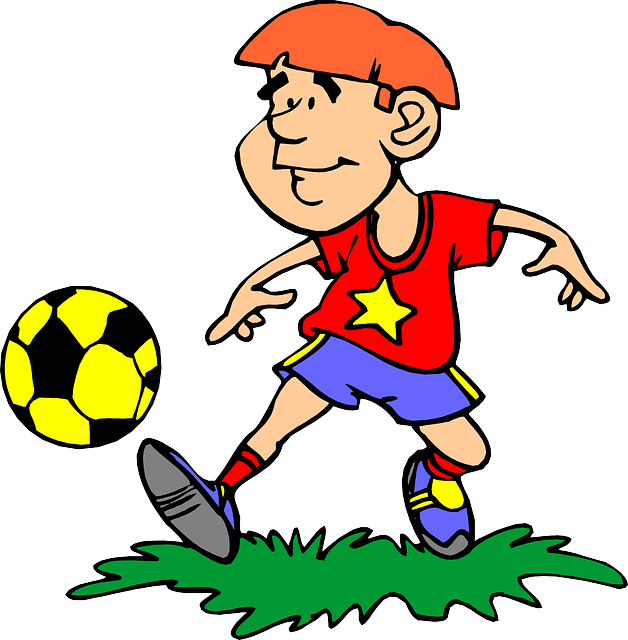 Cartoon Football Png Photos (green, red, yellow, black, pink)