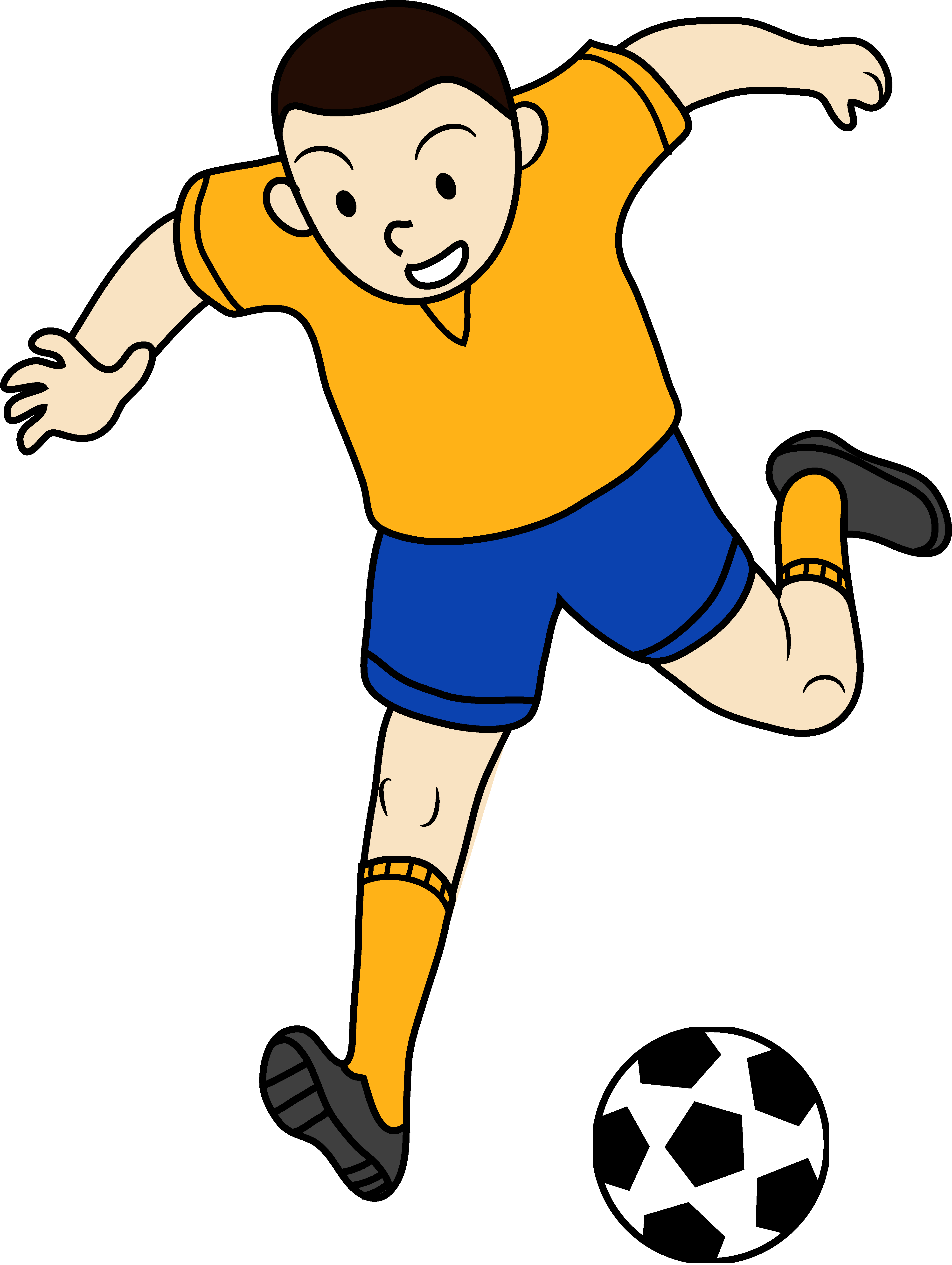 Cartoon Football Png Transparent (orange, teal, white, black, beige)