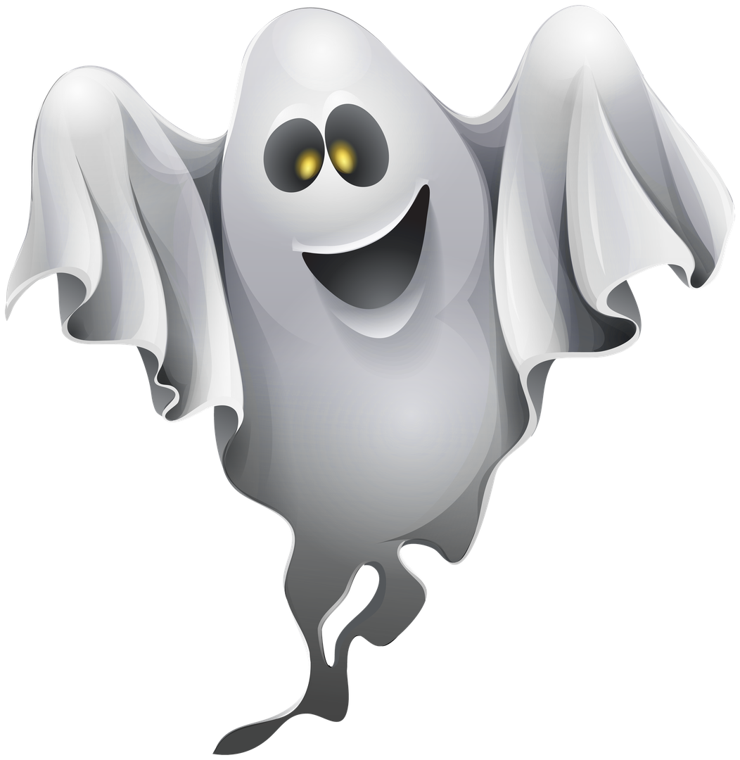 Cartoon Ghost Png Hd Isolated (black, white, silver, lavender)