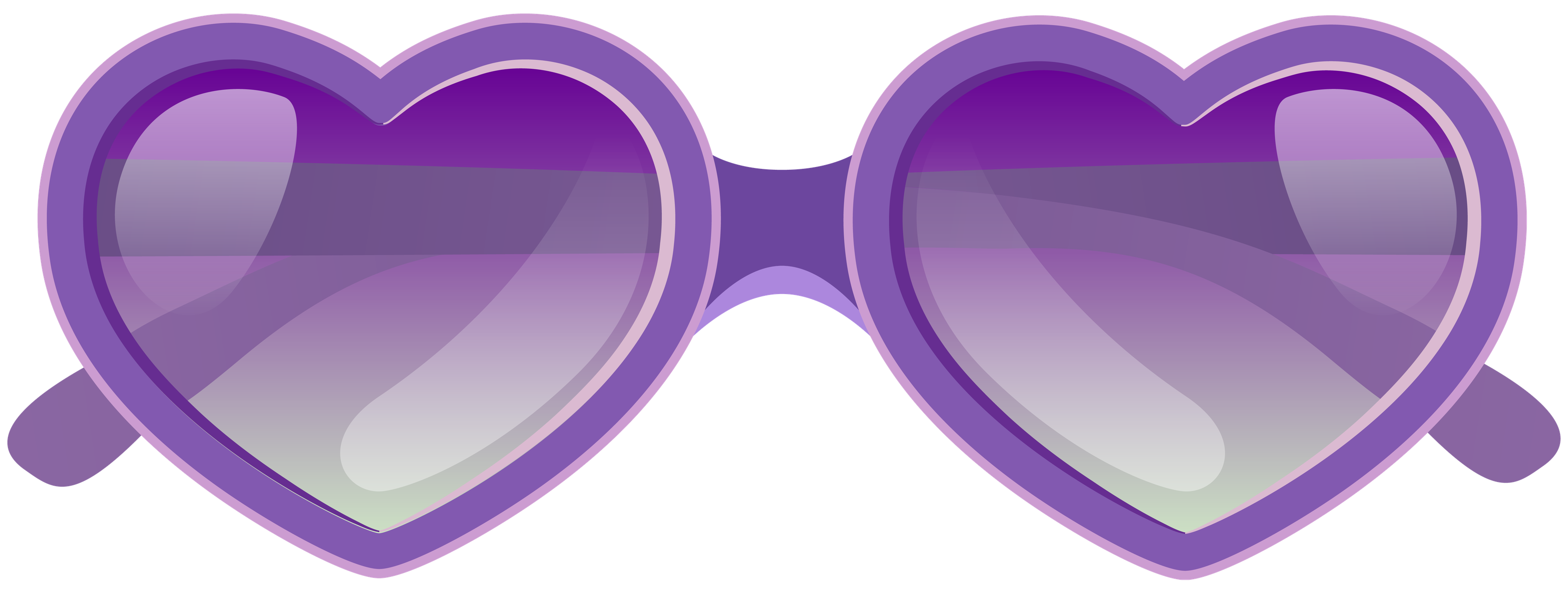 Cartoon Glasses Png File (black, gray, purple, silver)