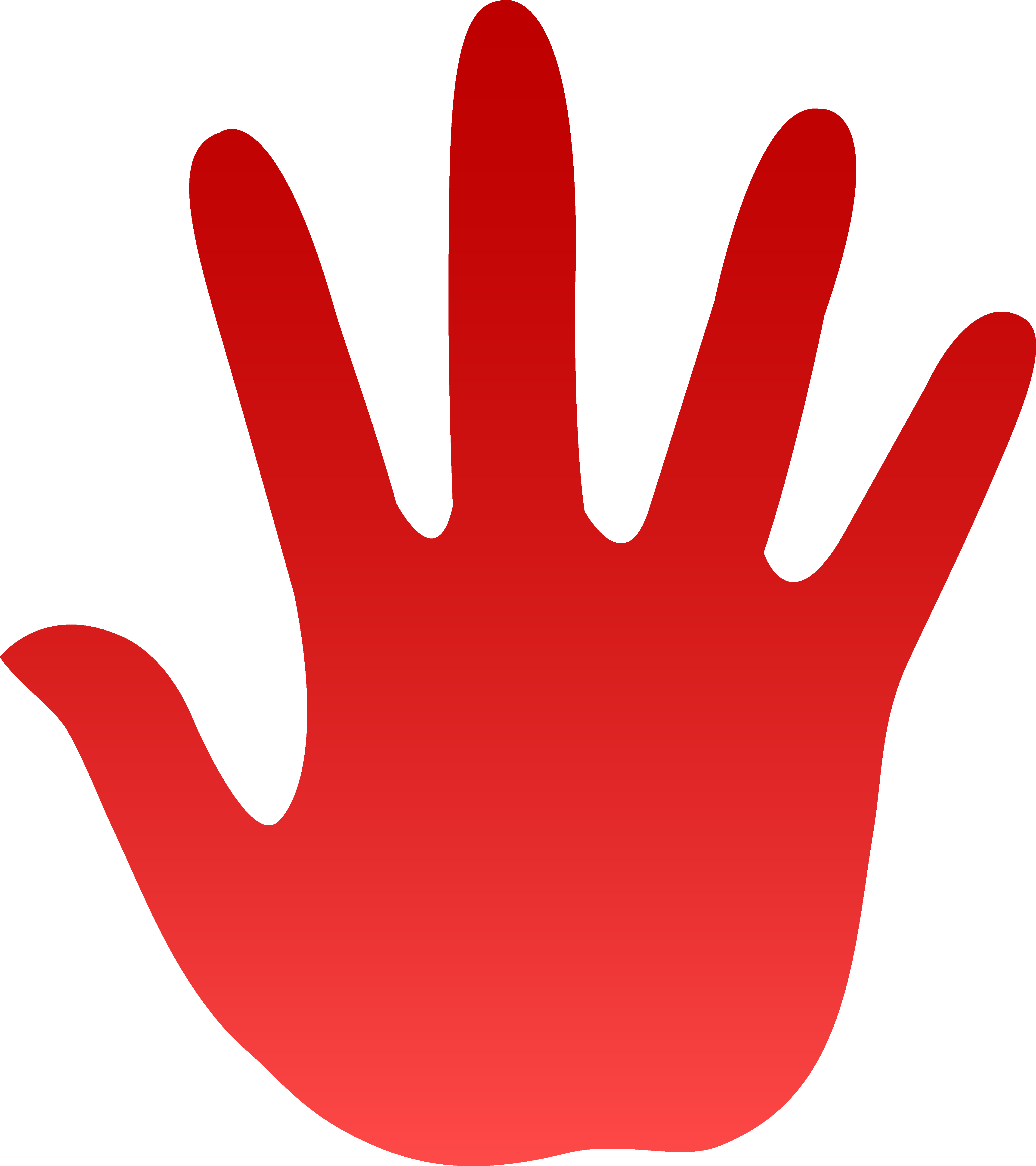 Cartoon Hand Png Transparent (white, red, chocolate)