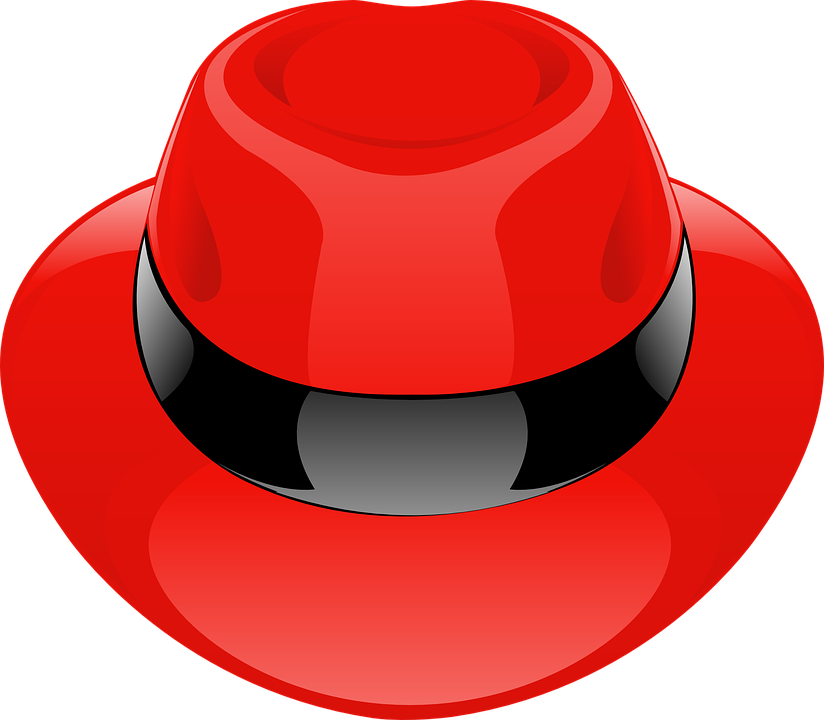 Cartoon Hat Png Pic (black, red)