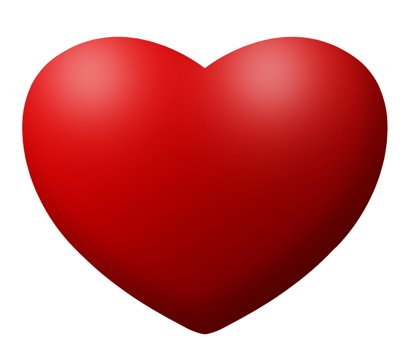 Cartoon Heart Png Isolated Pic (black, maroon)