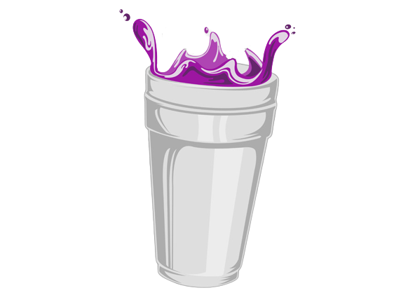 Cartoon Lean Cup Png Isolated Photos (black, silver, lavender)